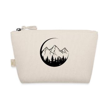 Circle - Mountain - (3) - Organic Pouch - nature - Front
