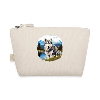 Husky - Bio-Täschchen - Natur - Vorne