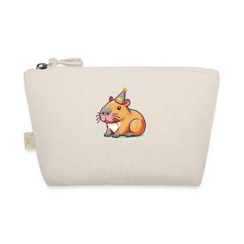 Capybara for children's birthday a gift - Organic Pouch - nature - Front