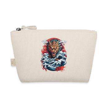 Japonais Ukiyo-E Art Style Dragon Design rétro - Trousse biologique - nature - Devant