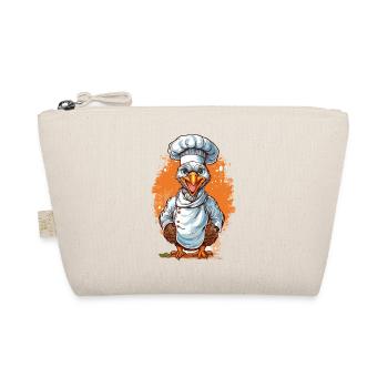 Cooler Truthahn Koch Happy Thanksgiving Geschenk - Bio-Täschchen - Natur - Vorne