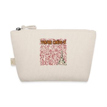 Youre Crepe y Funny Foodie Humor Food Lover French - Bio-Täschchen - Natur - Vorne