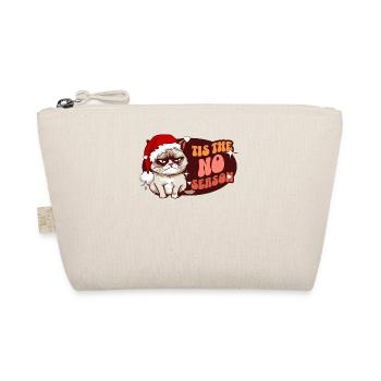 It's The No Season Angry Cat Women Funny Christmas - Bio-Täschchen - Natur - Vorne