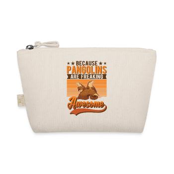 Because Pangolins are freaking awesome - Organic Pouch - nature - Front