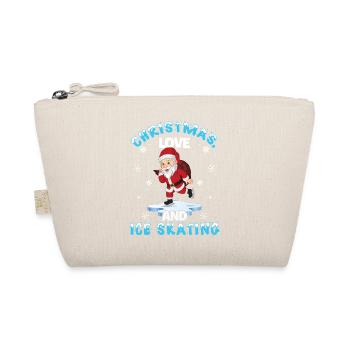 Patinage sur glace, Patinage artistique, Père Noël, Amour - Trousse biologique - nature - Devant