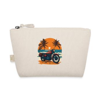 Rétro Motard Motard Design Flair Liberté - Trousse biologique - nature - Devant