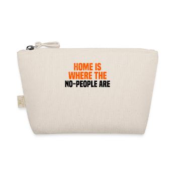 Misanthrope Antisocial Introvert - Organic Pouch - nature - Front