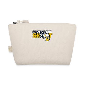 Shut Up And Shoot Billiards Snooker Billardtisch - Bio-Täschchen - Natur - Vorne