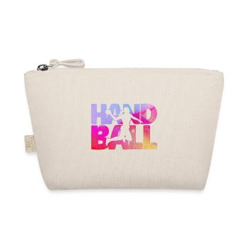 Hallen Sport Handballerin Handballverein Handball - Bio-Täschchen - Natur - Vorne