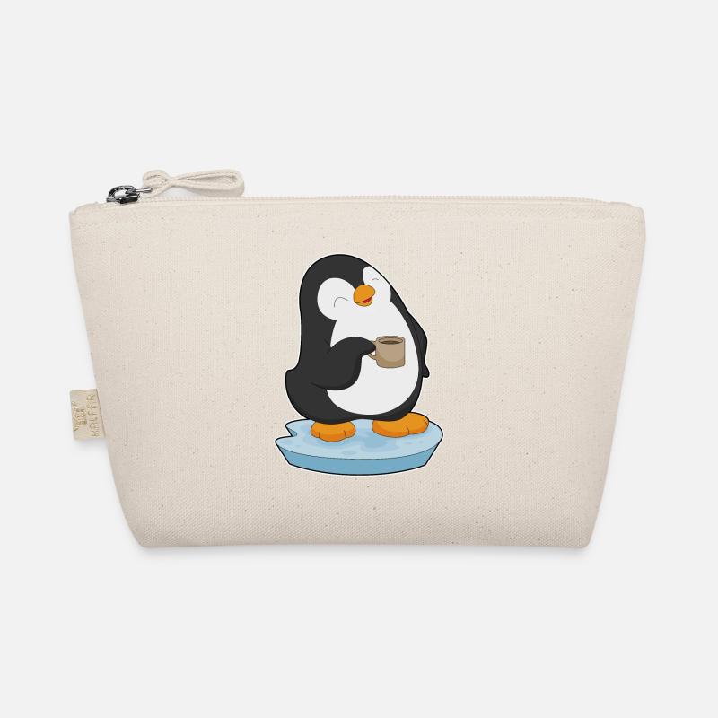 Penguin Coffee Mug Organic Pouch