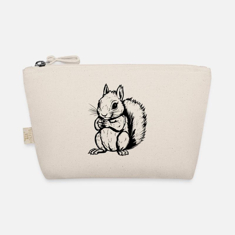 Ein Eichhörnchen Bio-Täschchen