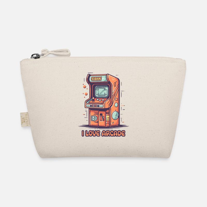 I love arcade gaming Organic Pouch