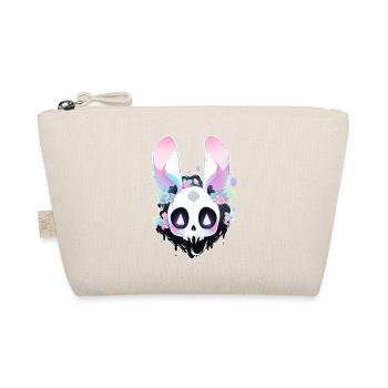 Gothic Outfit Kawaii Bunny Cute Grunge Goth Bunny - Organic Pouch - nature - Front