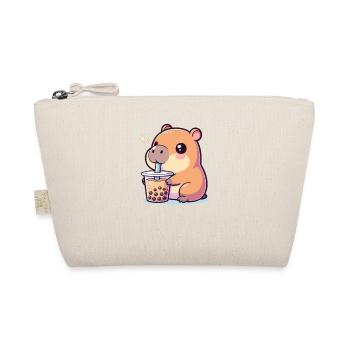 Kawaii Capybaras Bubble Tea Boba Capybara - Trousse biologique - nature - Devant