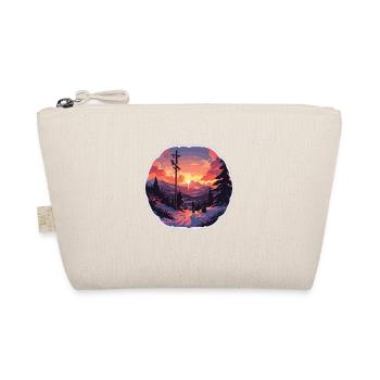 Mountain Mountains Mountain Mountains Mountain Landscape Mountaineer - Organic Pouch - nature - Front