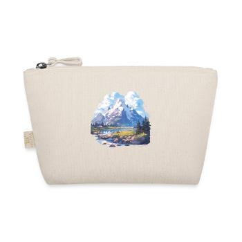 Mountain Mountains Mountain Mountains Mountain Landscape Mountaineer - Organic Pouch - nature - Front