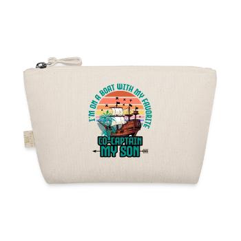 Mom And Son Summer Cruise Favorite Co-Captain - Organic Pouch - nature - Front