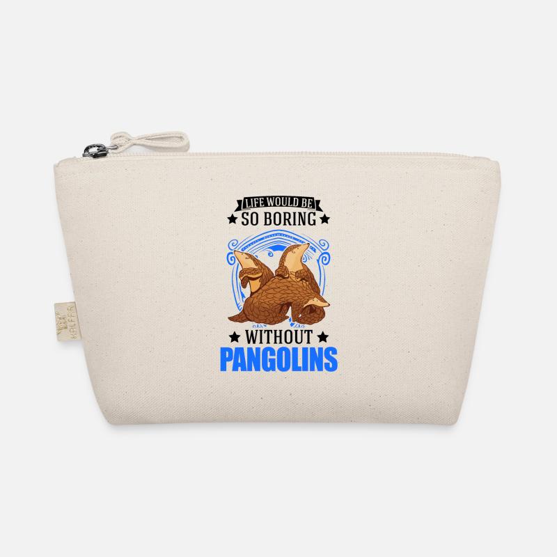 Pangolin Geschenk Schuppentier Bio-Täschchen