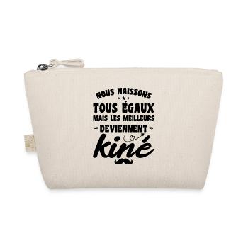 Les meilleurs deviennent kiné Citation Kiné Humour - Trousse biologique - nature - Devant