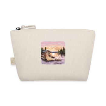 Sauna outfit for sauna fans and wellness enthusiasts - Organic Pouch - nature - Front