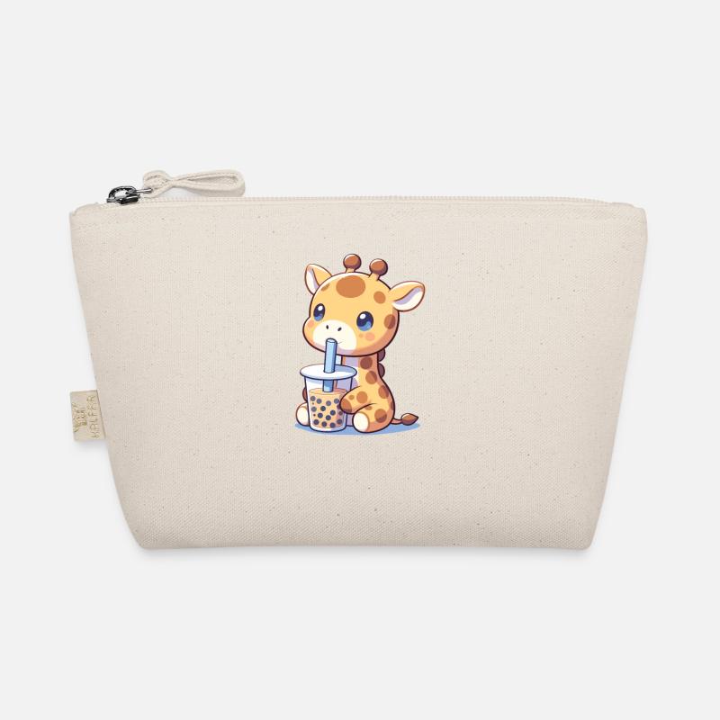 Kawaii Griaffen Bubble Tea Boba Giraffe Bio-Täschchen