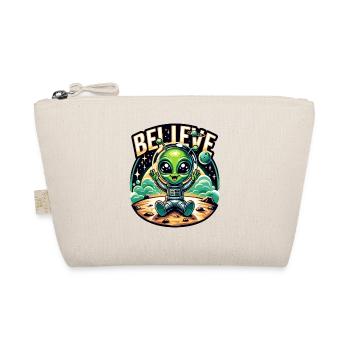 Drôle Alien Alien Croire - Trousse biologique - nature - Devant
