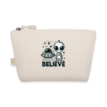 Drôle Alien Alien Croire - Trousse biologique - nature - Devant