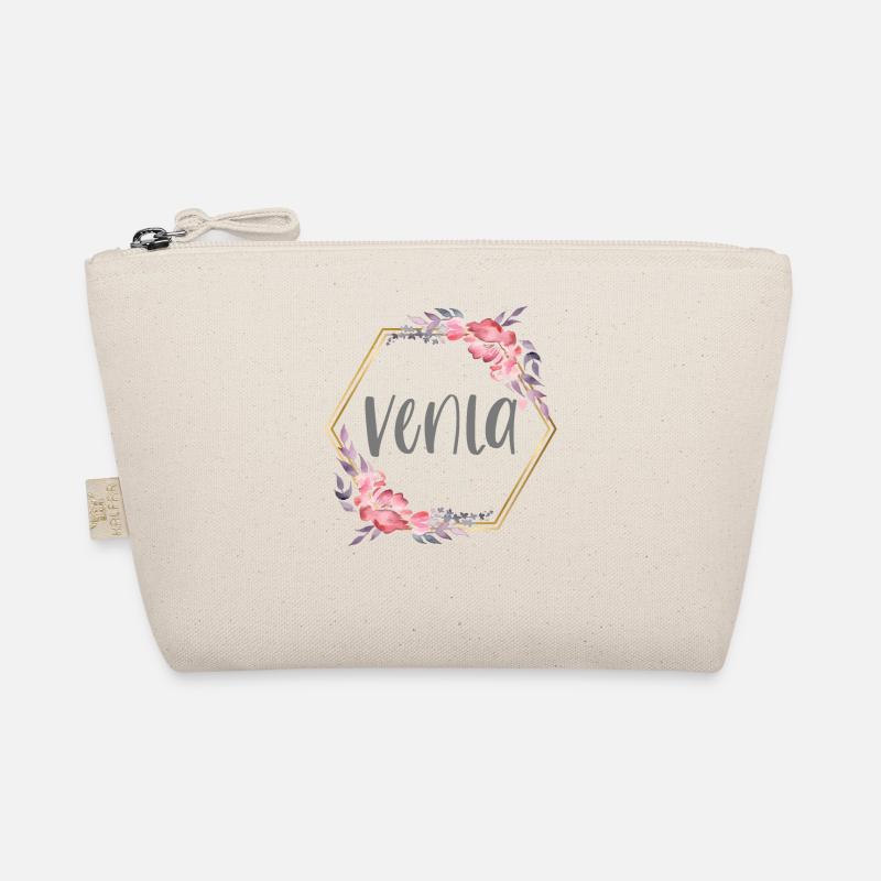 Venla Mädchen Name Baby Geschenk Bio-Täschchen