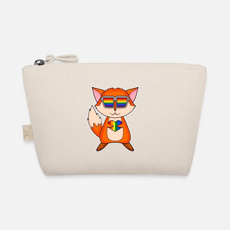 Renard Noël arc-en-ciel couleur Broh Trousse biologique