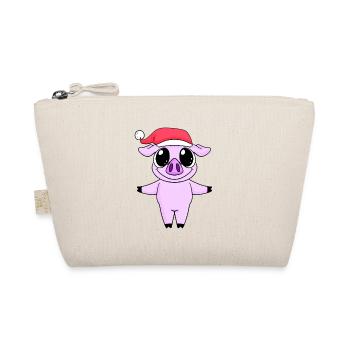 Cochon Noël - Trousse biologique - nature - Devant