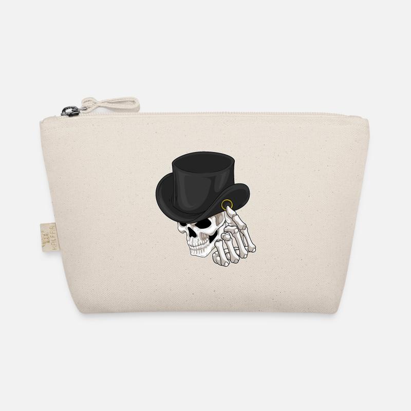 Bague de mariage Skull Groom - Trousse biologique - nature