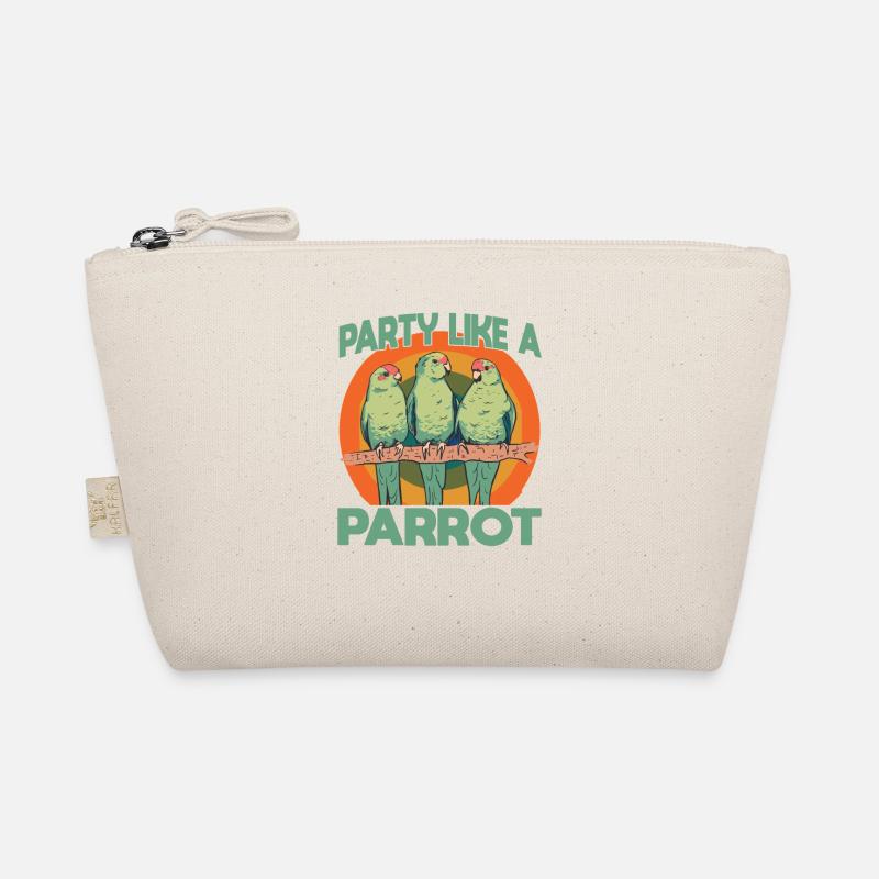 Budgie Parrot Bird Parakeet Owner Organic Pouch