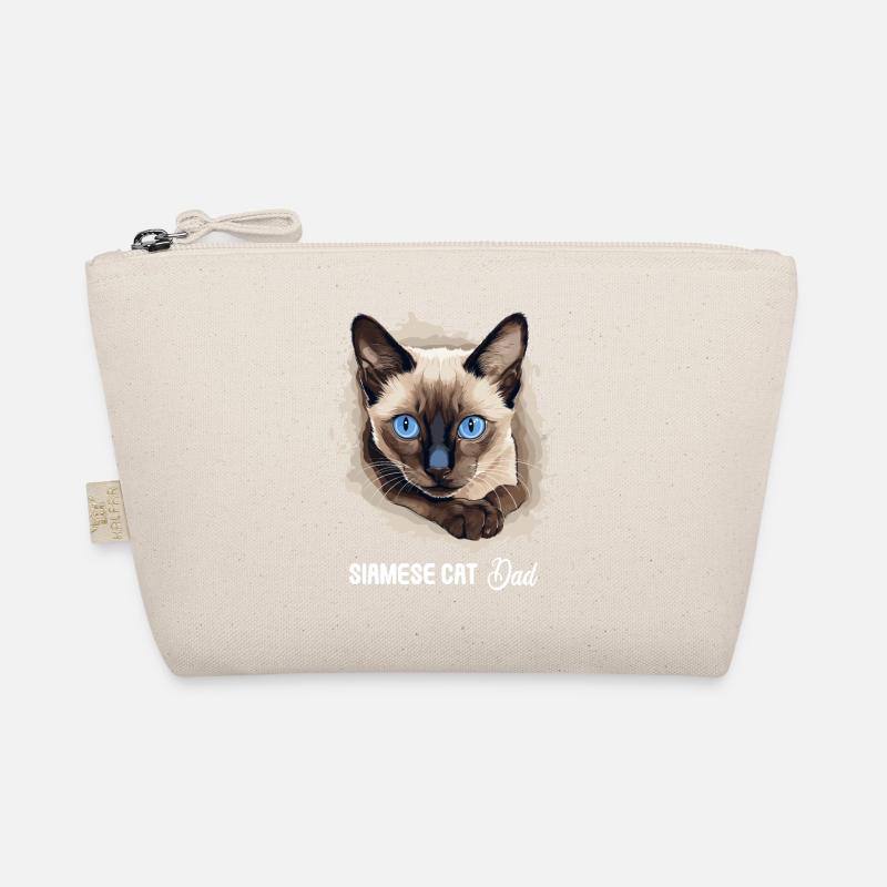 Siamese Cat Siamkatze - Bio-Täschchen - Natur