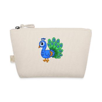 Peacock - Organic Pouch - nature - Front