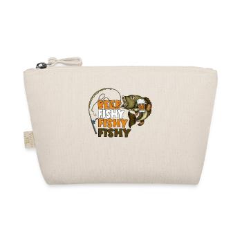 Bière pendant la pêche Jeu de mots Angel Beer FIshy - Trousse biologique - nature - Devant