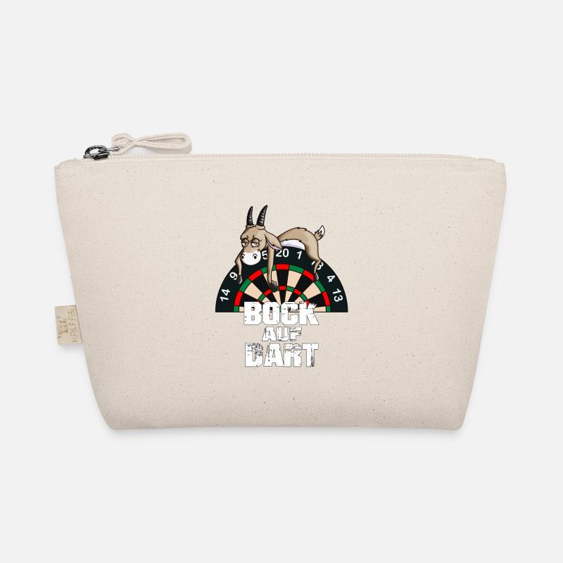 Dart Game Dartboard Bock on Dart Player Organic Pouch