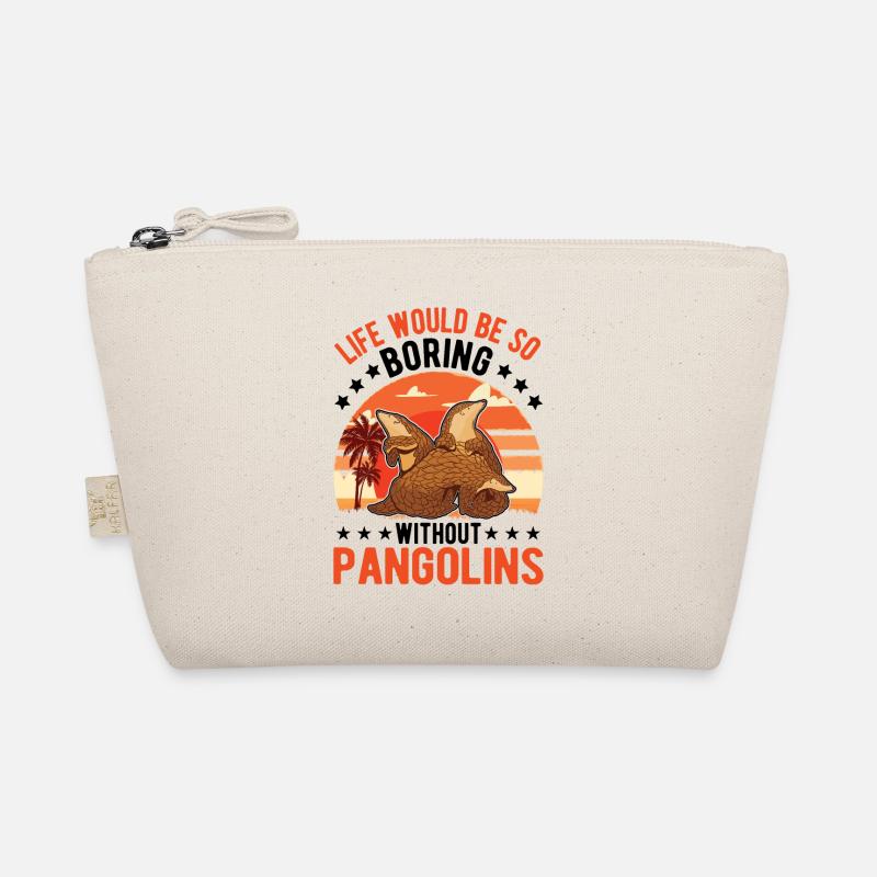 Pangolin Geschenk Schuppentier Bio-Täschchen