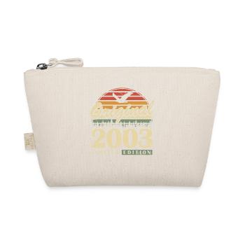 Original 2003 Vintage Vintage Birthday Gift - Organic Pouch - nature - Front