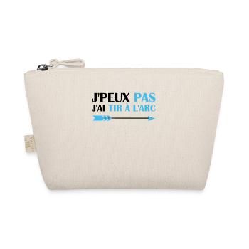 Je peux pas j'ai Tire à L'arc - Trousse biologique - nature - Devant