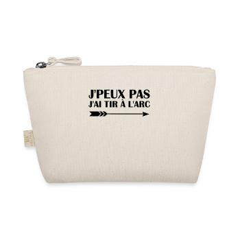 Je peux pas j'ai Tire à L'arc - Trousse biologique - nature - Devant
