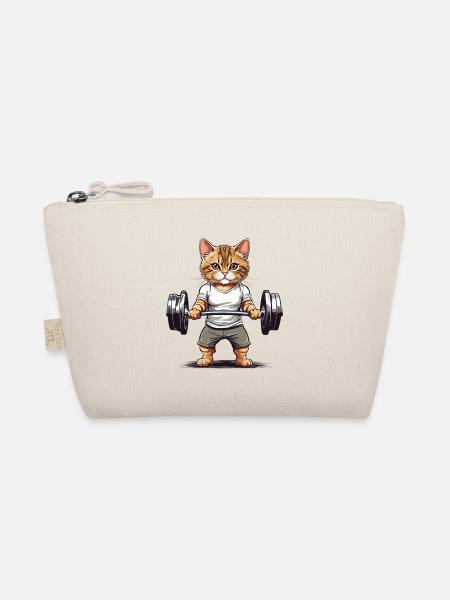 Entraînement musculaire Chat Athlète Fitness - Trousse biologique - nature