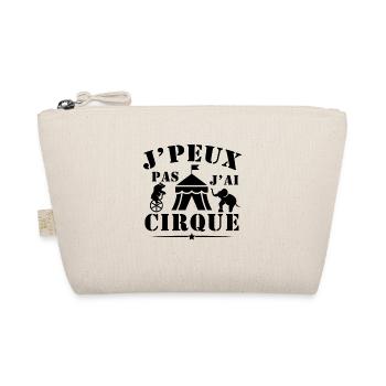 Je Peux Pas J Ai Cirque Humour Acrobate - Trousse biologique - nature - Devant