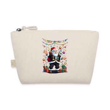 Merry Christmas Family Xmas merry christmas - Organic Pouch - nature - Front