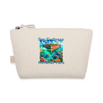 Dry Tortugas National Park Florida – Grunge Style - Organic Pouch - nature - Front