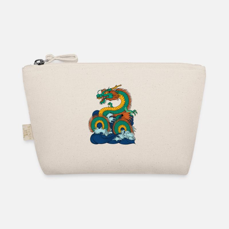 Japanese sea god Ryujin Organic Pouch