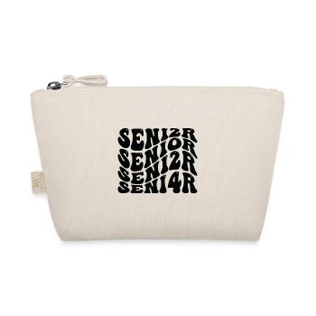 Senior 24 Graduation Class of 2024 Groovy Senior 2 - Organic Pouch - nature - Front