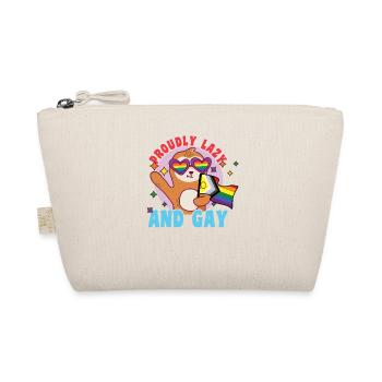 Fabelhaftes Faultier-Leben mit LGBT-Flagge - Bio-Täschchen - Natur - Vorne