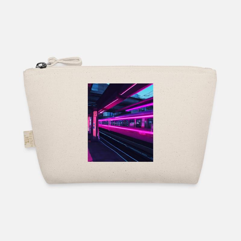 Tokyo Train Station Organic Pouch