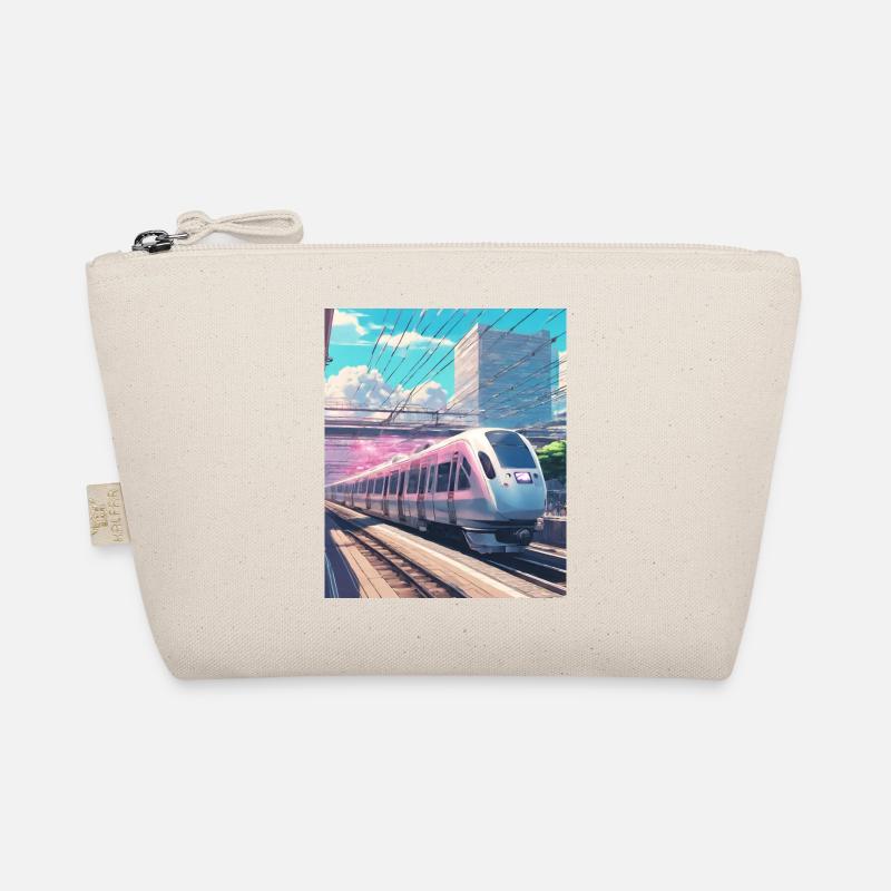 Train Japan Organic Pouch