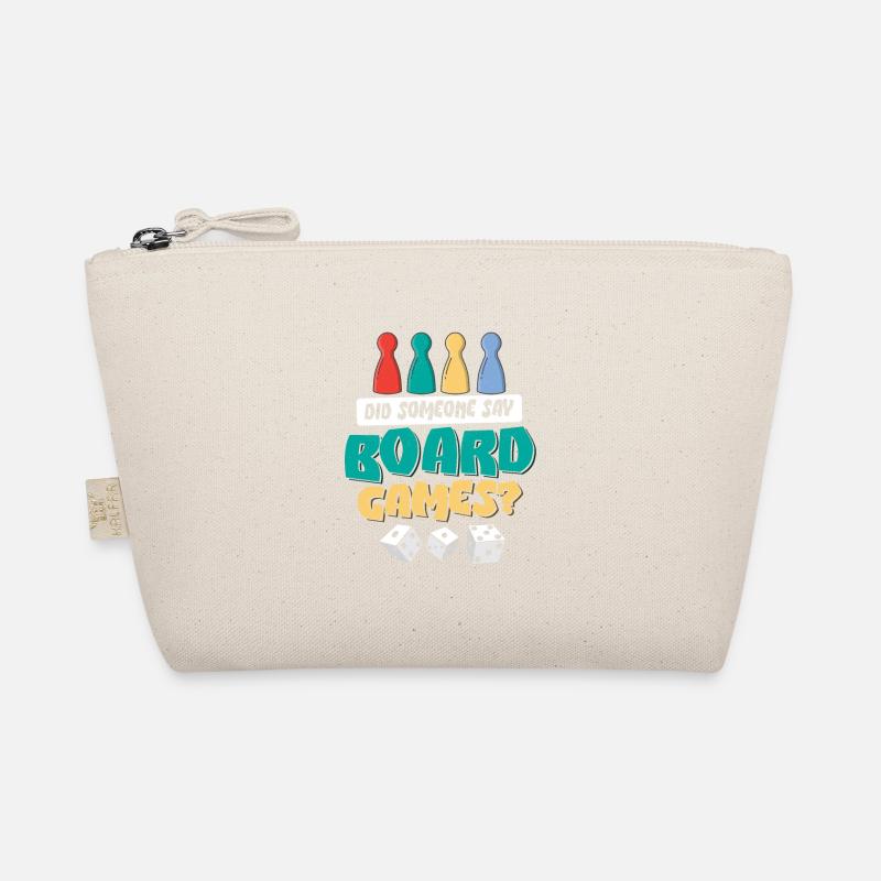 Did Someone Say Board Games? Tabletop Player Nerd - Bio-Täschchen - Natur